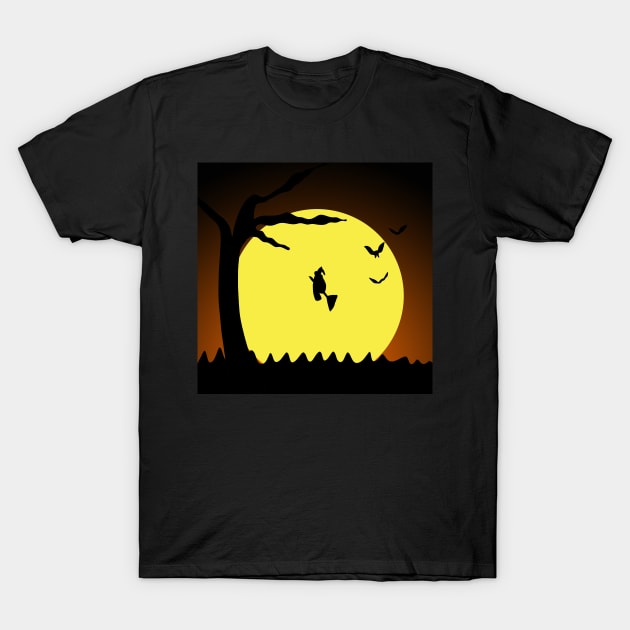 Halloween night T-Shirt by bubu289